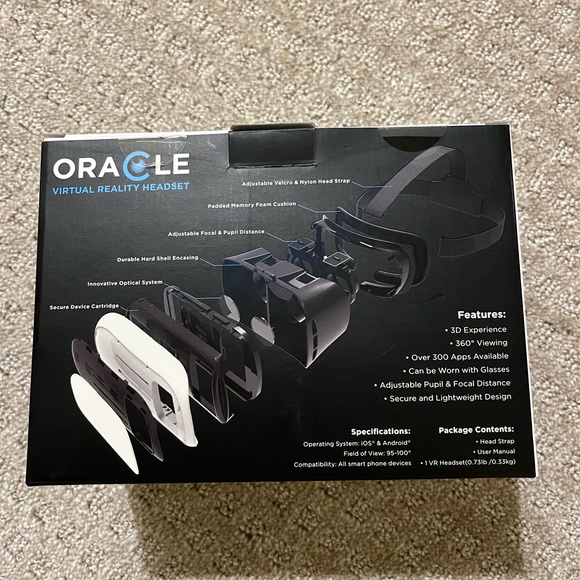 Oracle Virtual Reality Headset - Picture 2 of 3